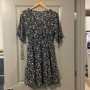 Like New Black Floral Dress